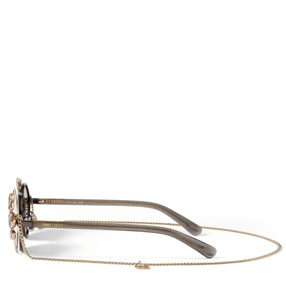 Jimmy Choo ShineS Sunglasses Swarovski Crystal 25th Anniversary Limited Edition - Picture 11 of 17